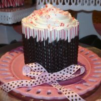 Chocolate Peppermint Candy Cane Cake -lizbushong.com