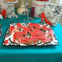 Red High heel cookies lizbushong.com