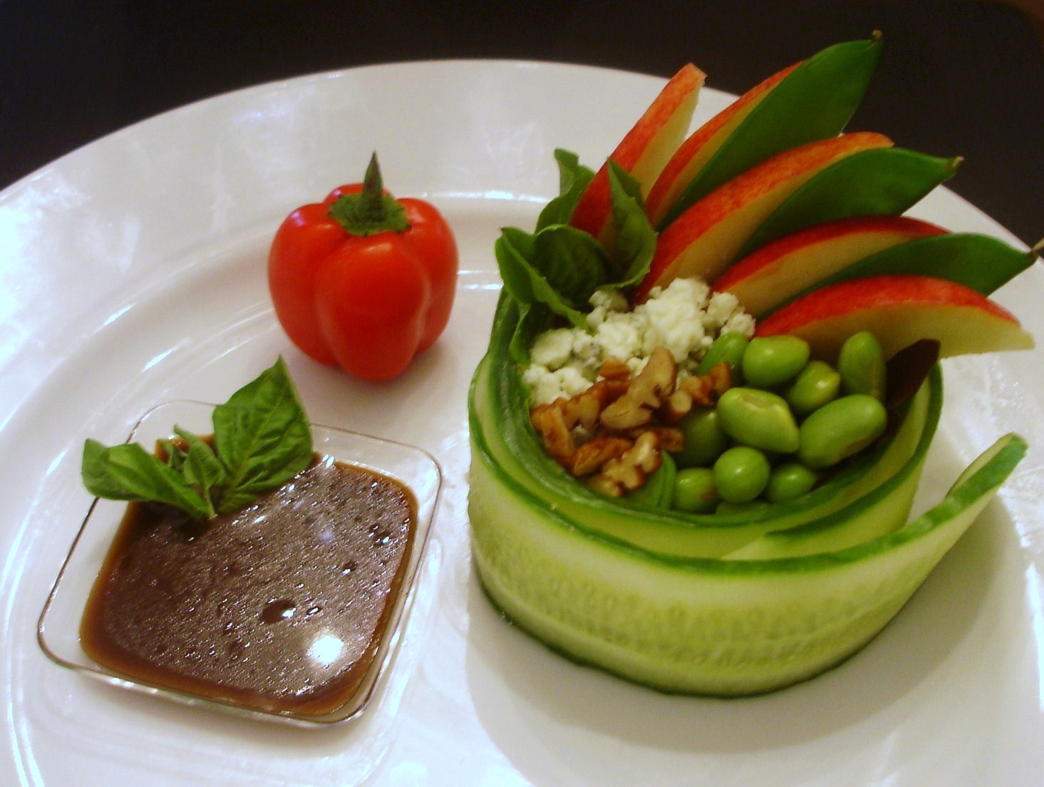 Cucumber Wrap Salad Recipe