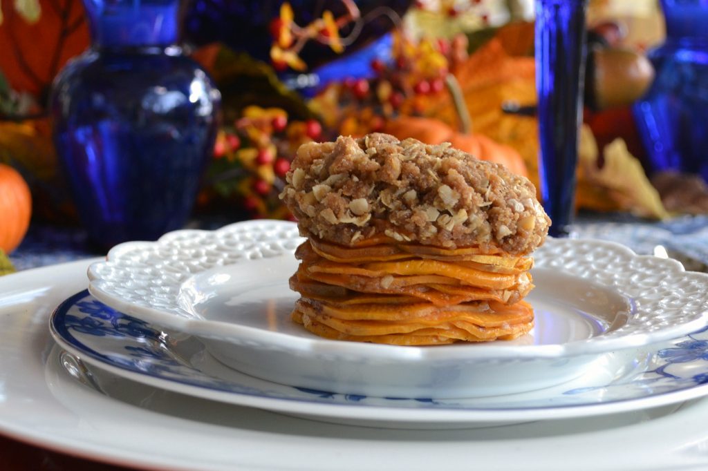 stacked sweet potato