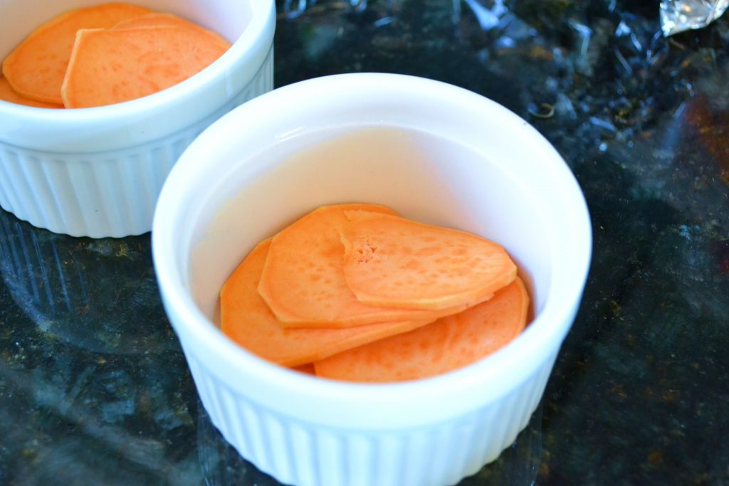 Stacking Sweet Potatoes in ramekin lizbushong.com