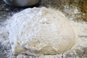 Dough making for Swedish Tea Ring|www.lizbushong.com