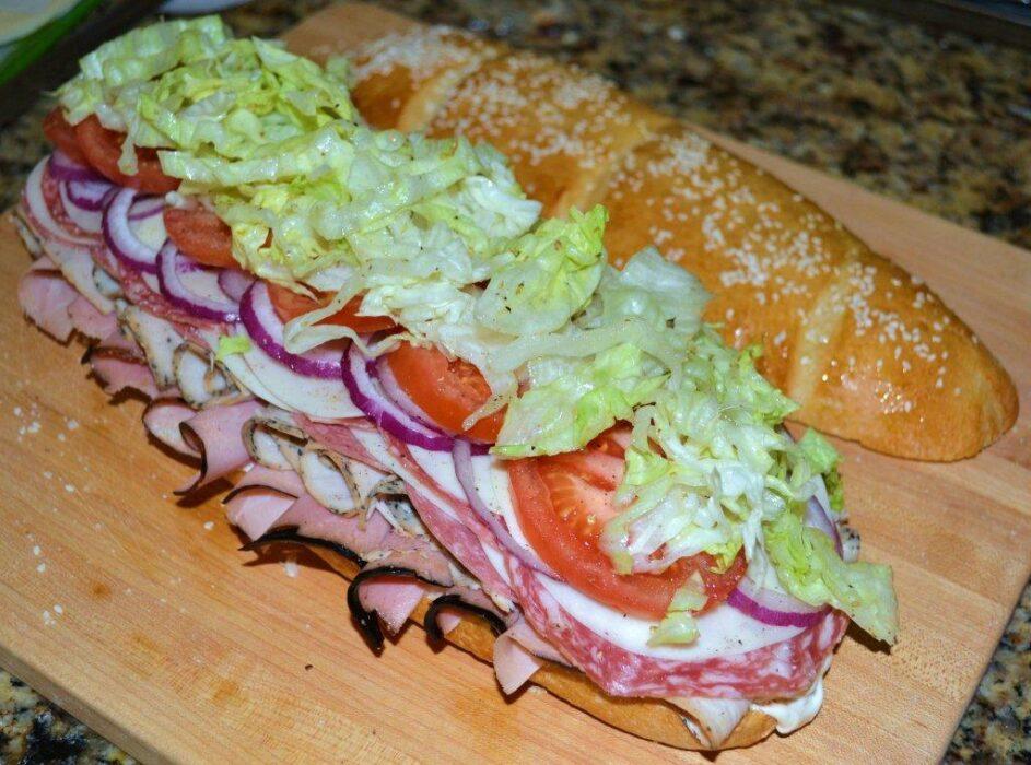 How to Make Super Hero Sub Sandwich lizbushong.com