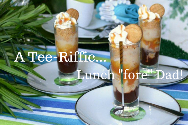 A tee riffic lunch fore Fathers Day, Magazine Image-lizbushong.com