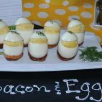 Bacon Eggs Cups lizbushong.com