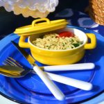 Lemon Spinach Orzo Salad