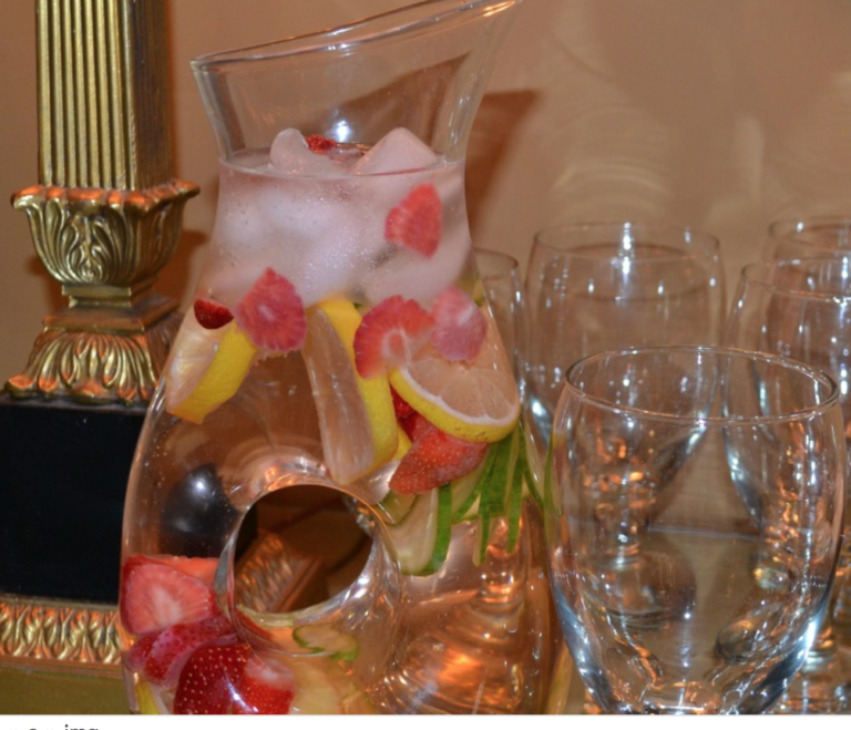 Strawberry, Cucumber, Lemon Sassy Water Recipe|Beverage