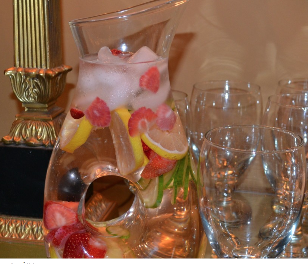 Strawberry, Cucumber, Lemon Sassy Water Recipe|Beverage