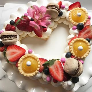 Valentine Cream Tart-lizbushong.com jpg