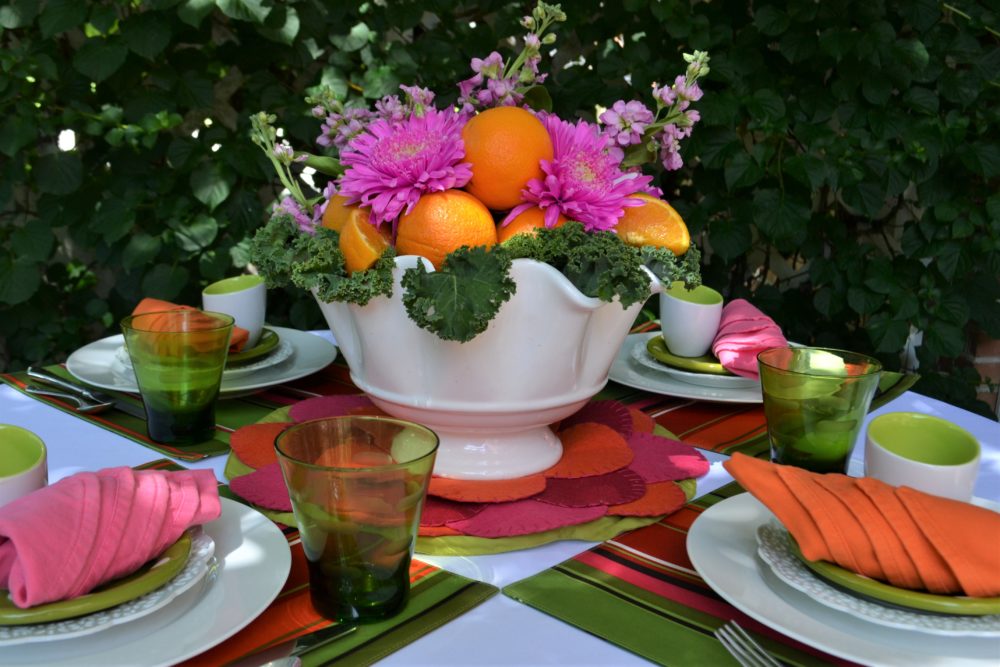 Fruit & Floral Tablescape-lizbushong.com