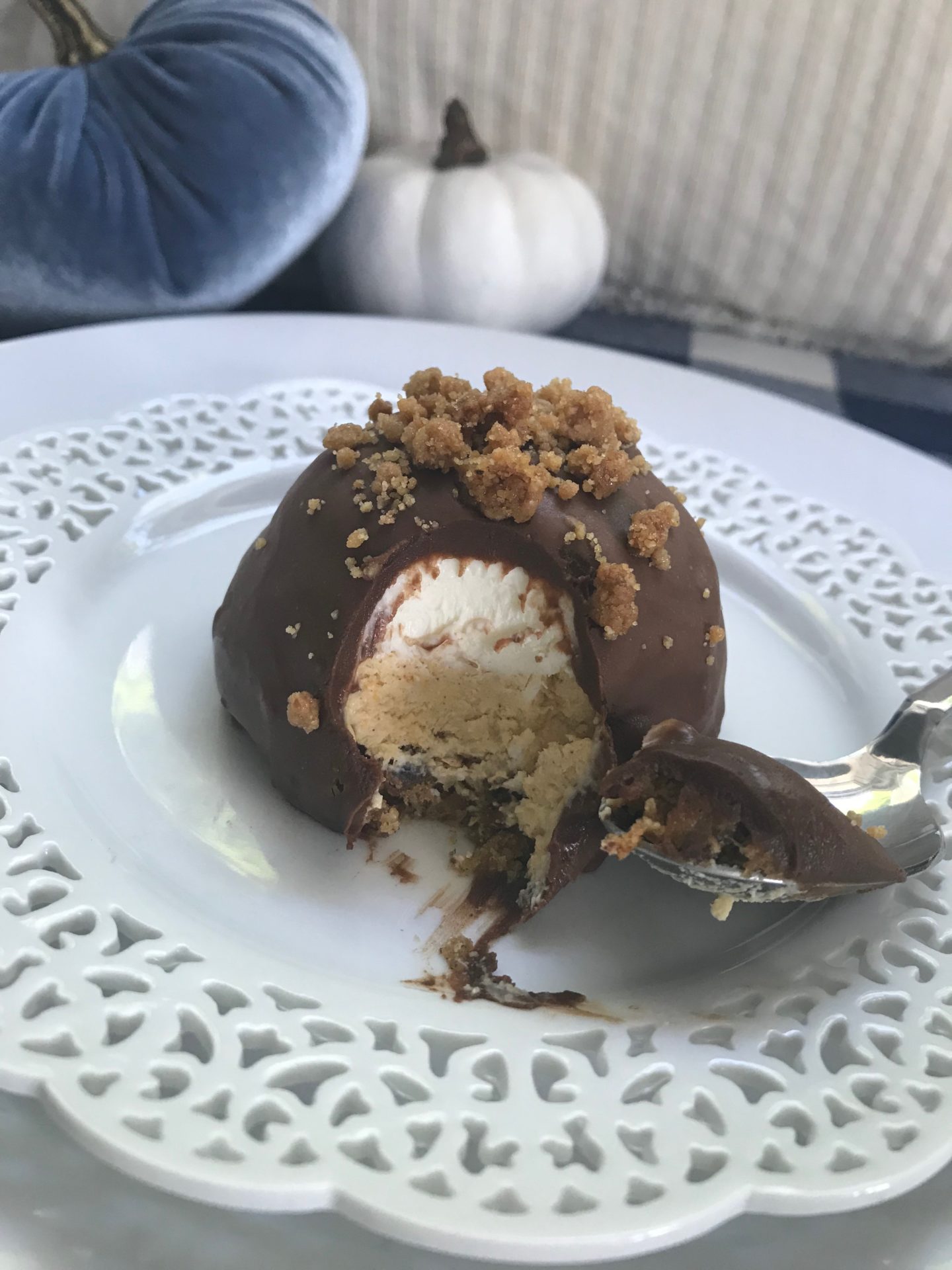 Pumpkin Mousse Dome Dessert- lizbushong.com jpg