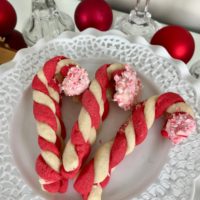 Candy Cane Cookies lizbushong.com