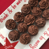 Quick to make Ganache Brownie