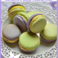 Mardi Gras Lemon Filled Macaron Recipe