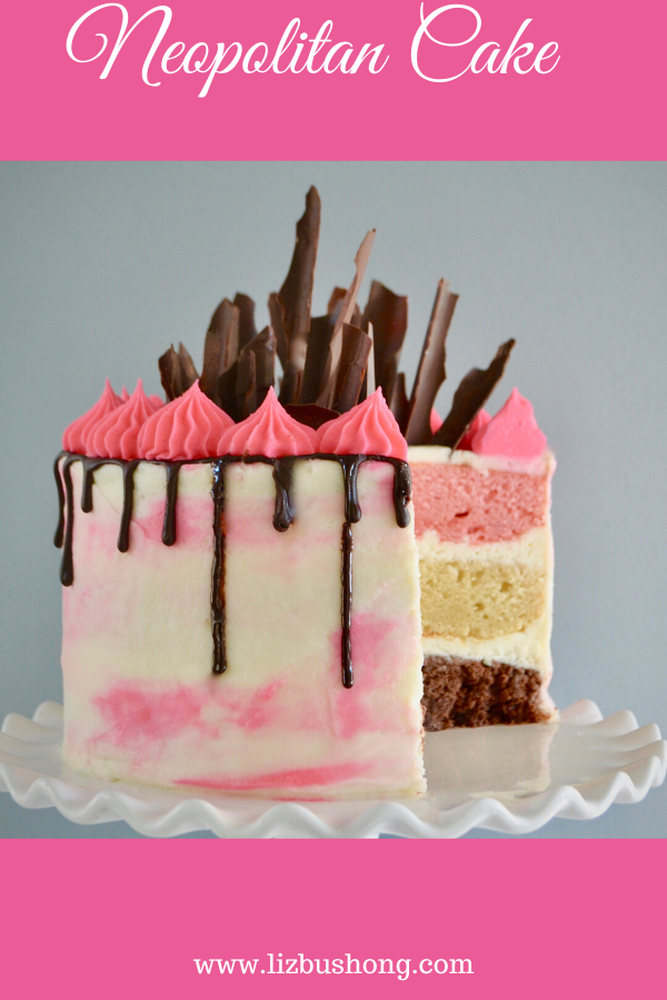 Neopolitan Cake Recipe lizbushong.com