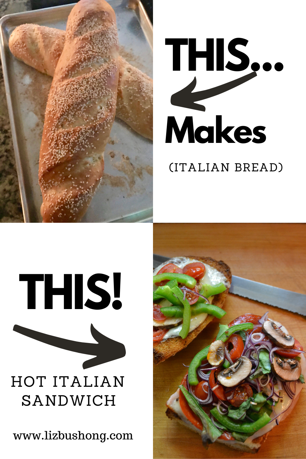 Italian Sub Sandwich Recipe lizbushong.com