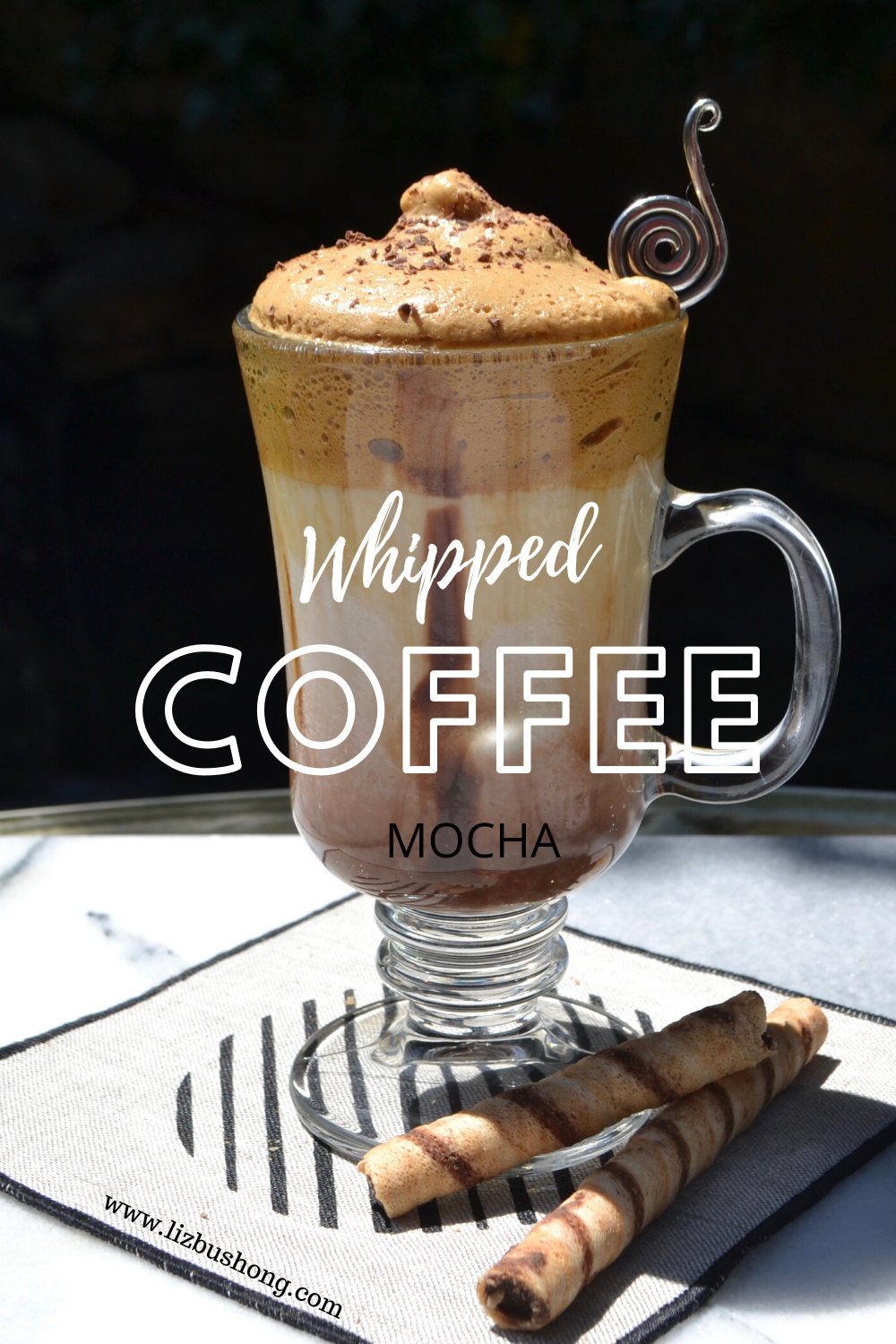 Whipped Coffee Coconut Mocha Single Serve Beverage- lizbushong.com