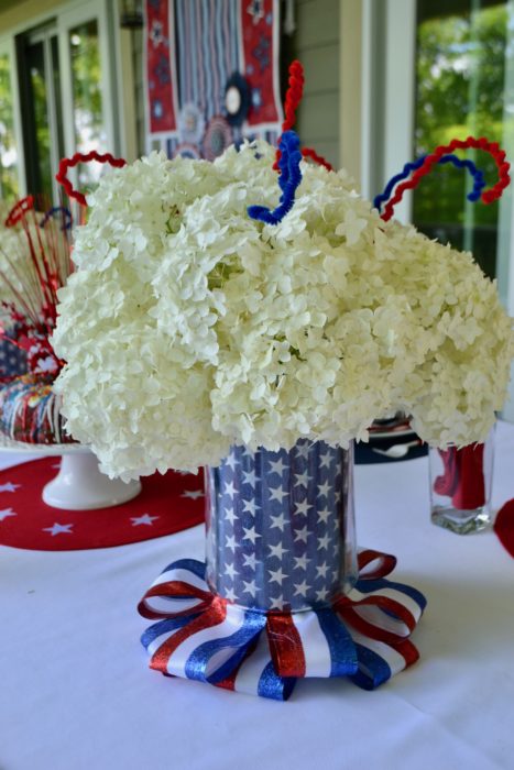 How to Make Hydrangea star stuffed centerpiece lizbushong.com