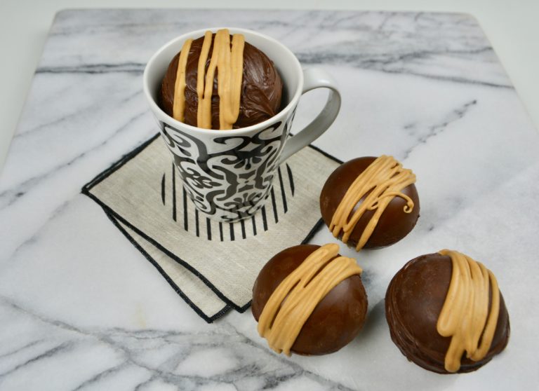 How to Make Mocha Hot Chocolate Bombs lizbushong.com