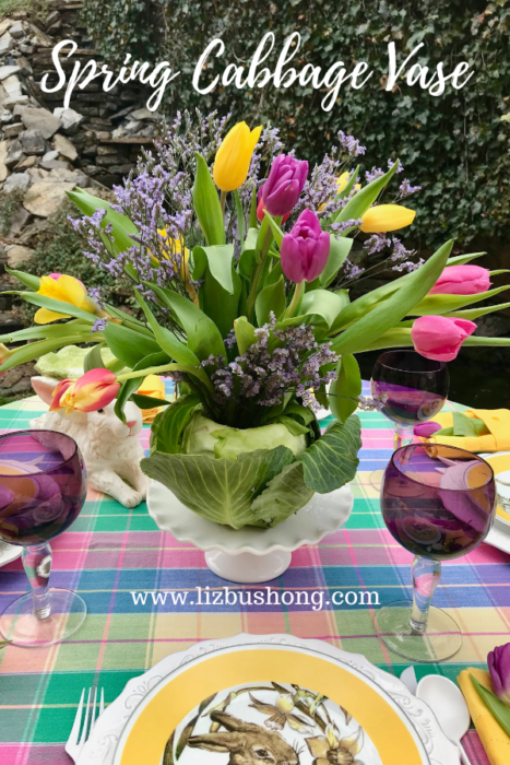How to make Cabbage Vase lizbushong.com