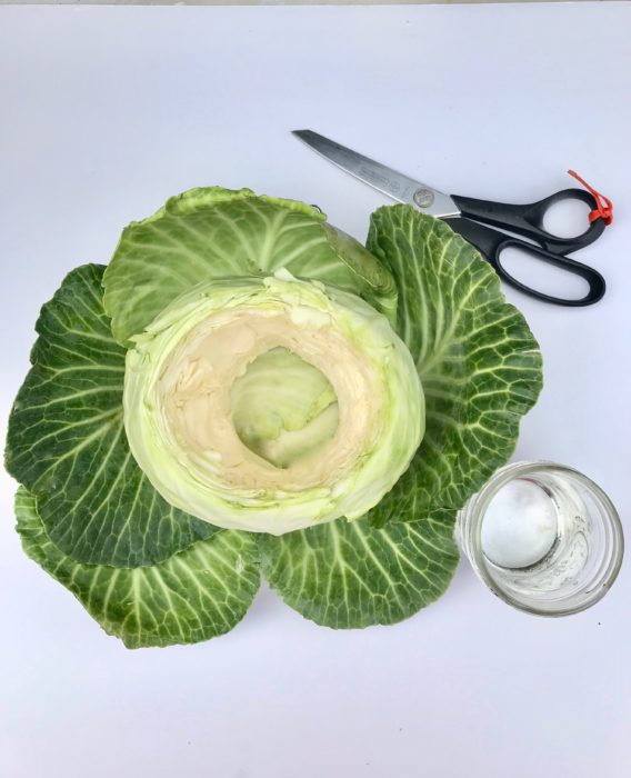 Carving Cabbage Base for Vase lizbushong.com