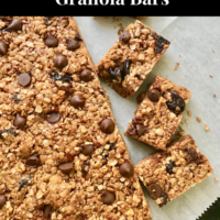 How to Make Cherry Chocolate Granola Bars-www.lizbushong.com