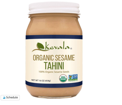 Organic tahini for hummus screen shot 
