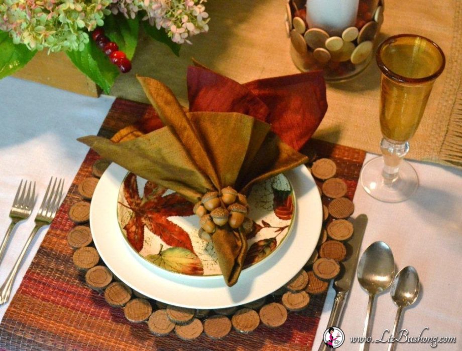 How to set a woods table for fall lizbushong.com