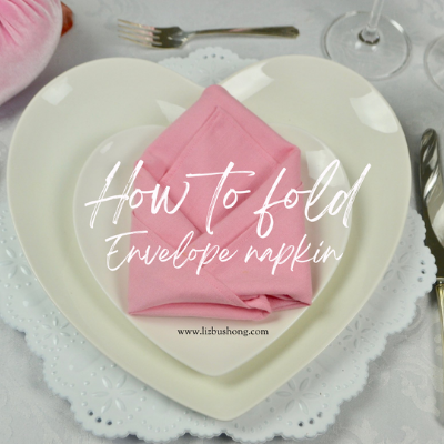 How to make envelope napkin fold lizbushong.com