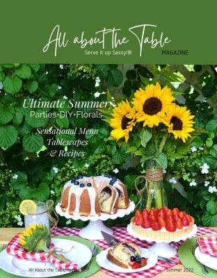 All About the Table Magazine Cover lizbushong.com