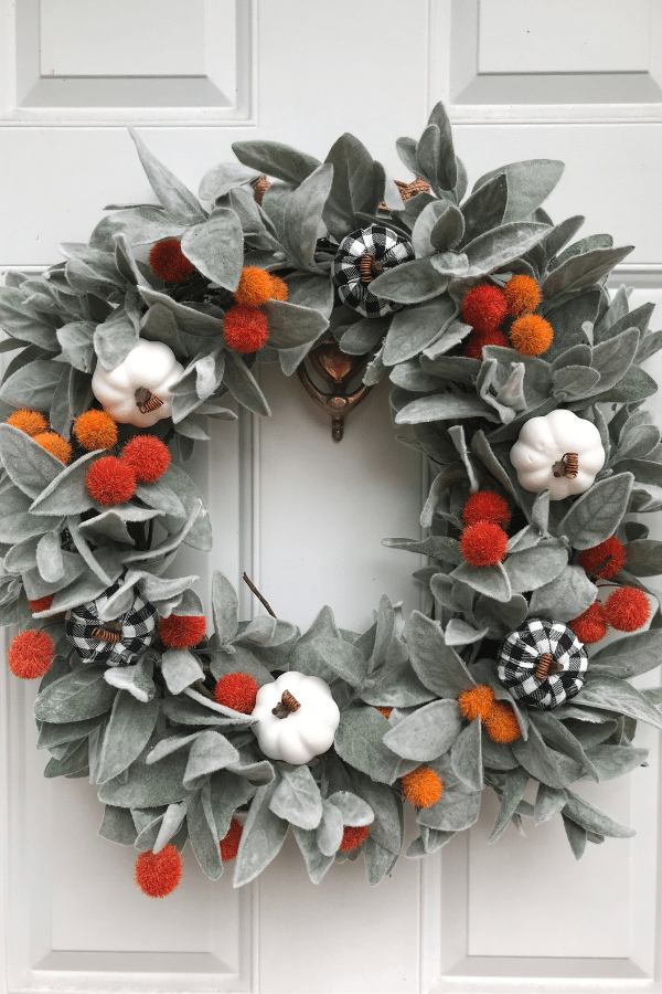 Welcome Fall Wreath lizbushong.com