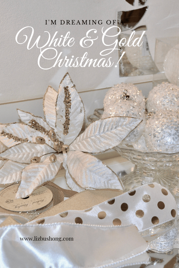 Gold & white dining room ornaments lizbushong.com