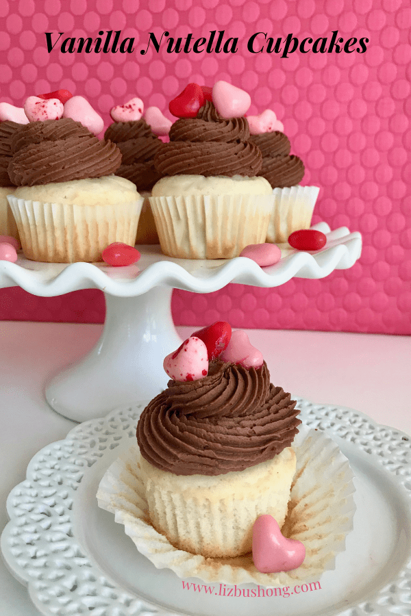 How to make vanilla nutella cupcakes lizbushong.com
