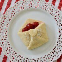 How to make Cherry Envelope Cookies lizbushong.com