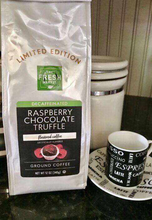 Raspberry Chocolate Truffle Cake using Fresh Market Chocolate Raspberry Truffle Coffee in Recipe lizbushong.com