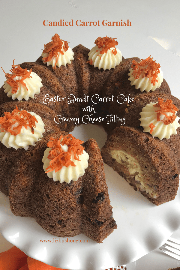 How to make a carrot cake with creamy filling bundt cake lizbushong.com