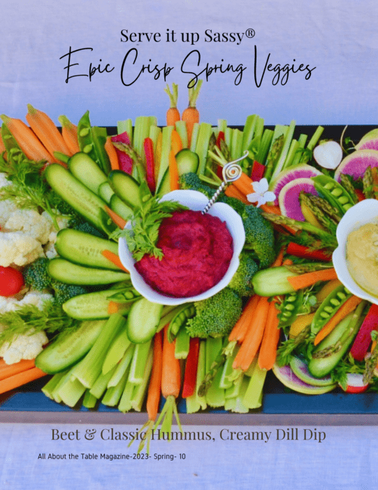 Epic Veggie Board All About the Table Magazine lizbushong.com