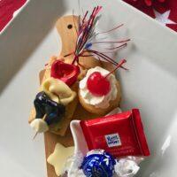 Making mini charcuterie board for placesettings lizbushong.com