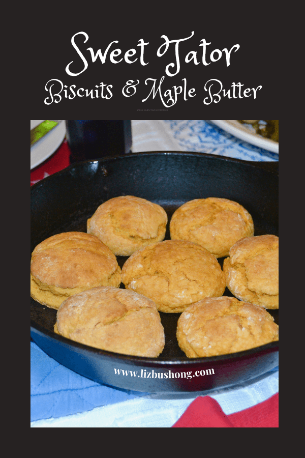 How to Make Old Fashion Sweet Tater Biscuits lizbushong.com