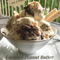 Making no churn ice cream pb caramel fudge ripple ice cream lizbushong.com
