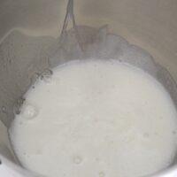 Making swiss meringue frosting, frothy egg whites before heating lizbushong.com