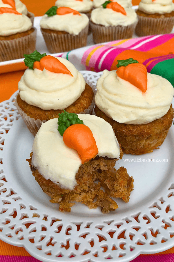 How to make carrot cake cupcakes lizbushong.com