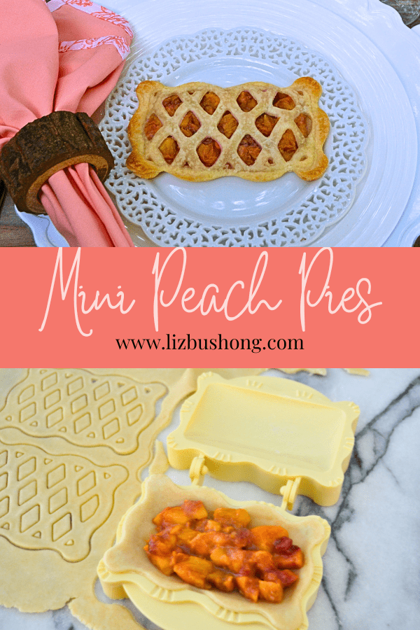 How to make mini lattice peach pies lizbushong.com
