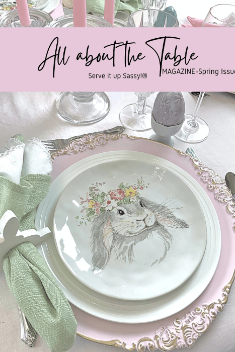 All About the Table Magazine Spring Cover 2025 lizbushong.com