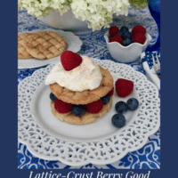 Berry Good Lattice shortbread Dessert lizbushong.com