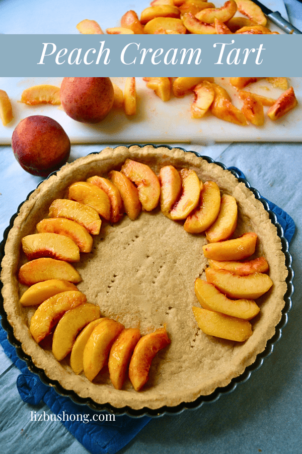 How to make peach cream tart lizbushong.com