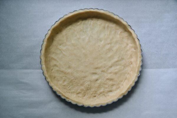 How to make a peach cream tart with shortbread crust lizbushong.com