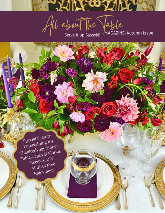 All About the Table fall 2025 cover lizbushong.com