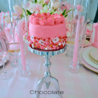 How to make Chocolate Cutie Cakes with Raspberry Buttercream and love note sprinkles lizbushong.com